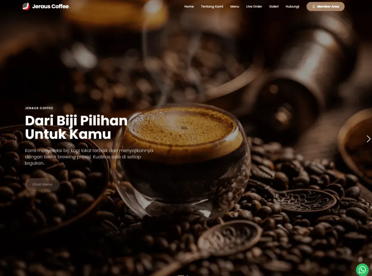Tampilan Website